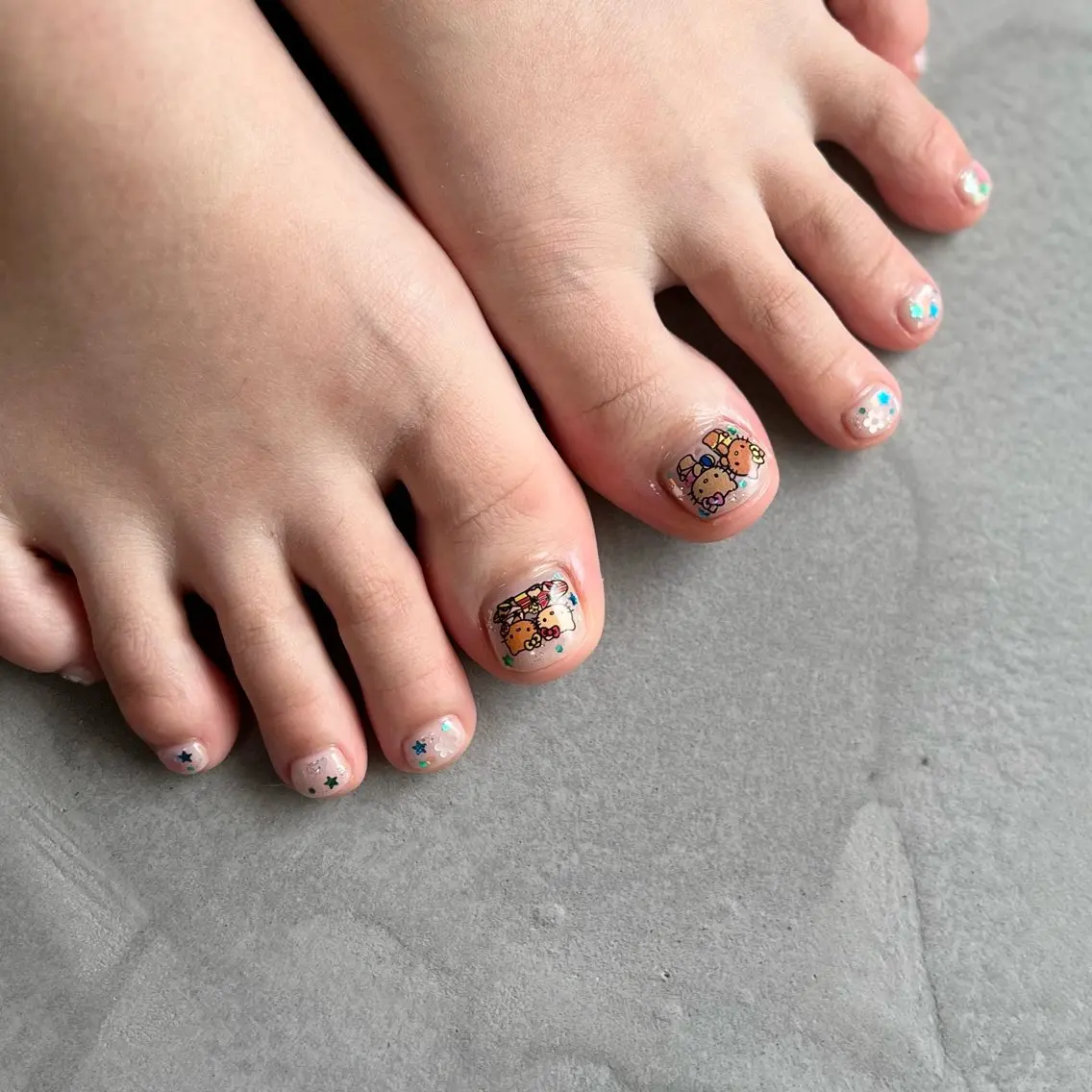 Foot フィルイン 持ち込みシンプルコース【パラジェル使用】 ¥11550→¥9900(ドライケア込)オフ無料の写真