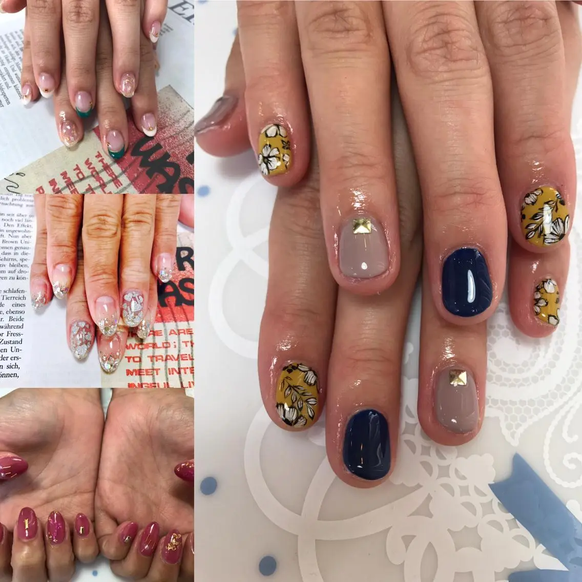 ネイル 持ち込み ハンドネイル nail salon Neigeのネイルデザイン