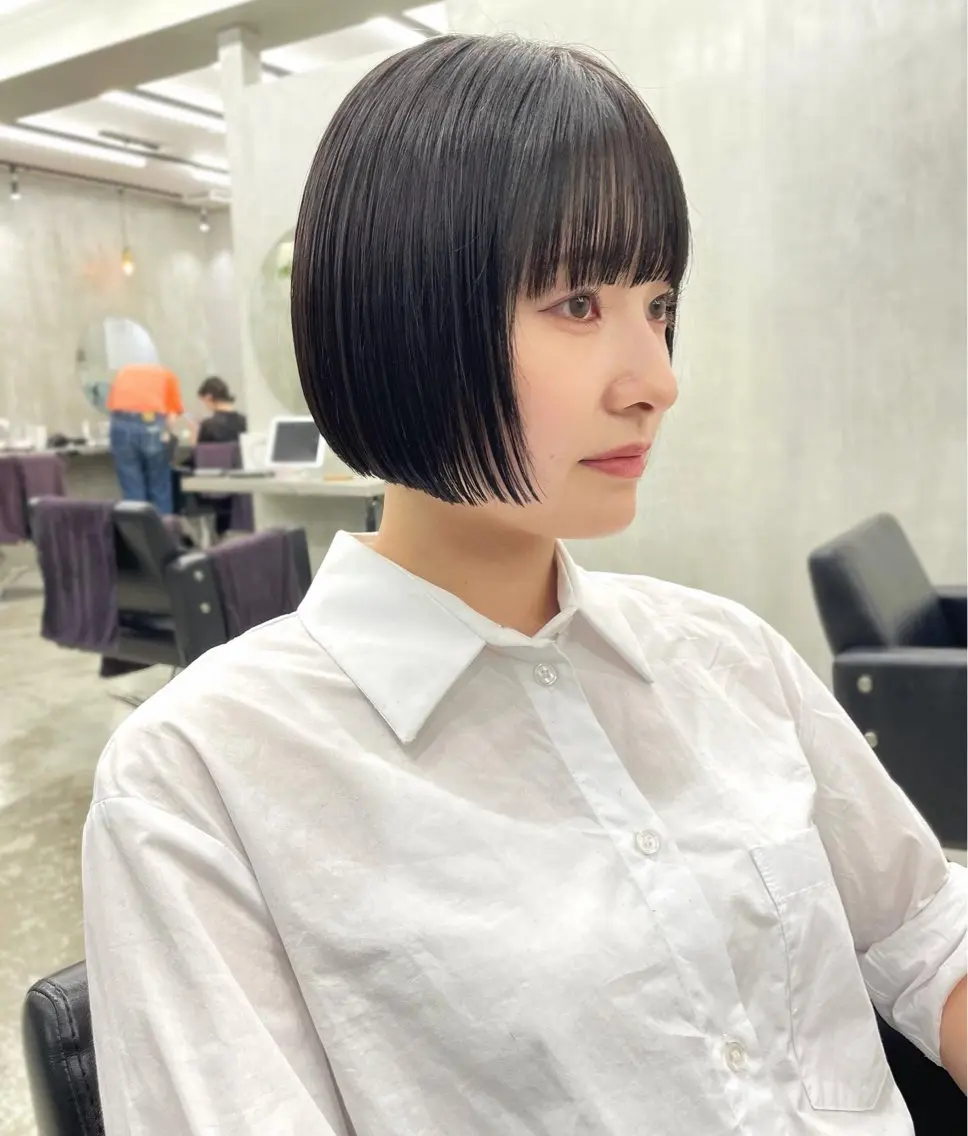 ショート ボブ カット 👑ボブはお任せ ミヤノ👑のヘアスタイル