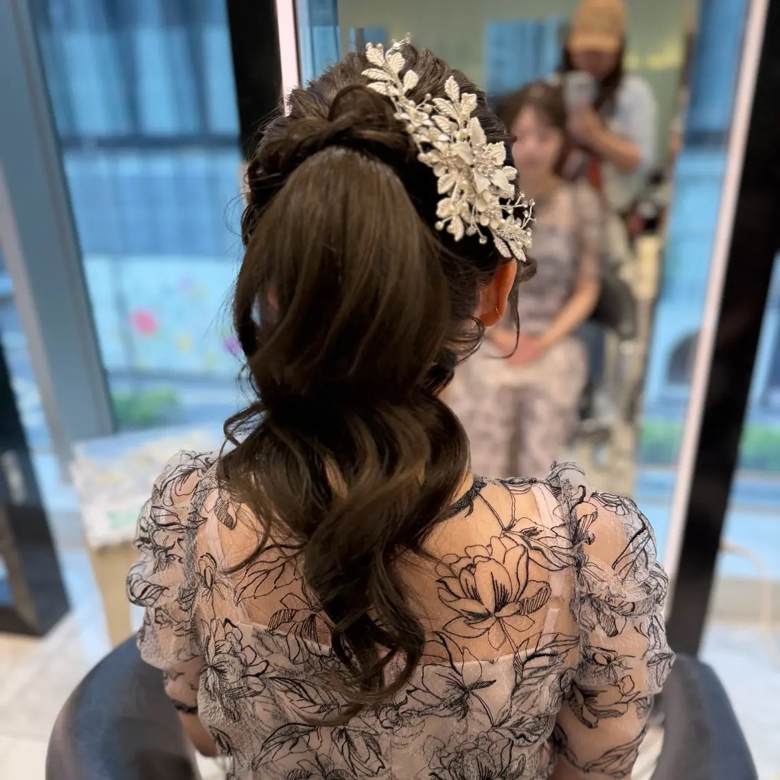 ヘアアレンジ 結婚式・ブライダル ヘアセット 韓国カラーお任せ❤️ アサコサユリ🎀の眉毛・アイブロウイメージ