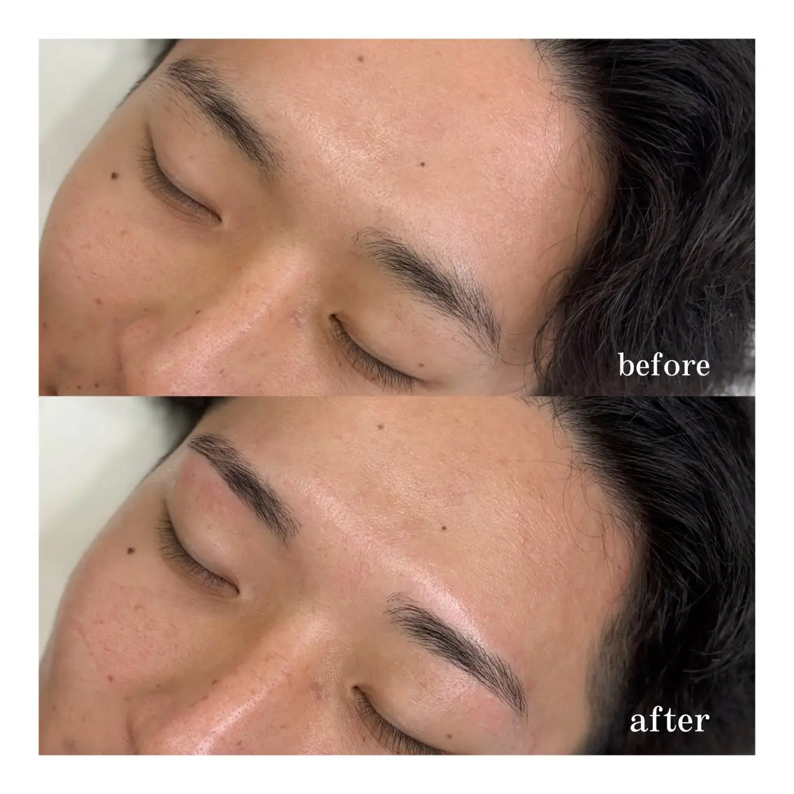 メンズ アイブロウ jiem5 𝐦𝐚𝐧𝐚🎀のマツエク・マツパデザイン
