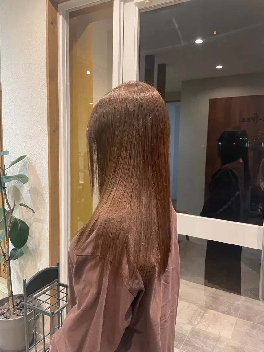 【初回限定】フルカラー＋トリートメント＋シャンプーブロー込み ✨髪質改善トリートメント付き✨の写真