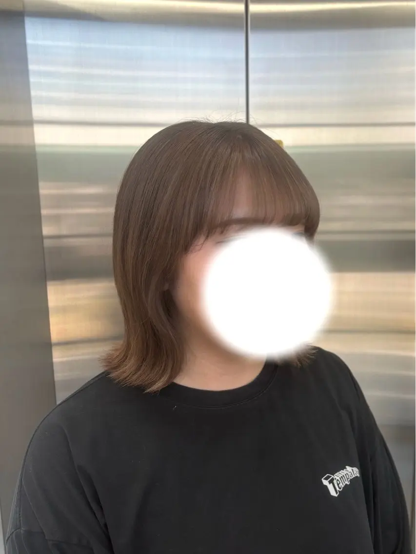 ミディアム カラー ベージュカラー カット ヘアカラー 🌟ゆりあ🌟 JILLSTUDIOのヘアスタイル