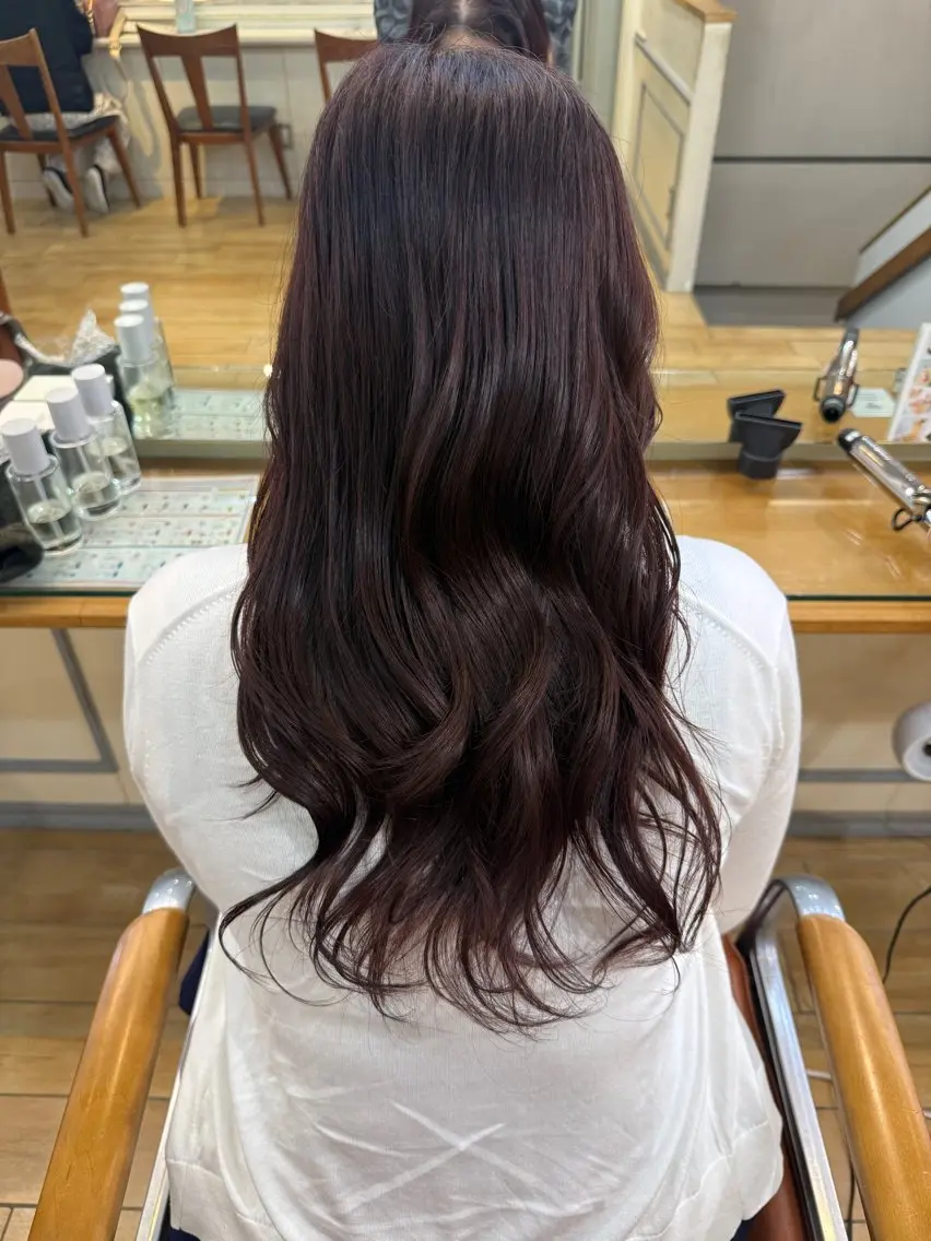 カラー ピンクカラー ヘアカラー トリートメント Kanami ♡♡のヘアスタイル