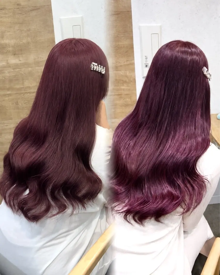 ♡🎀盛れるピンクカラー🎀♡ブリーチ1回➕オンカラー➕前髪カット✂️の写真