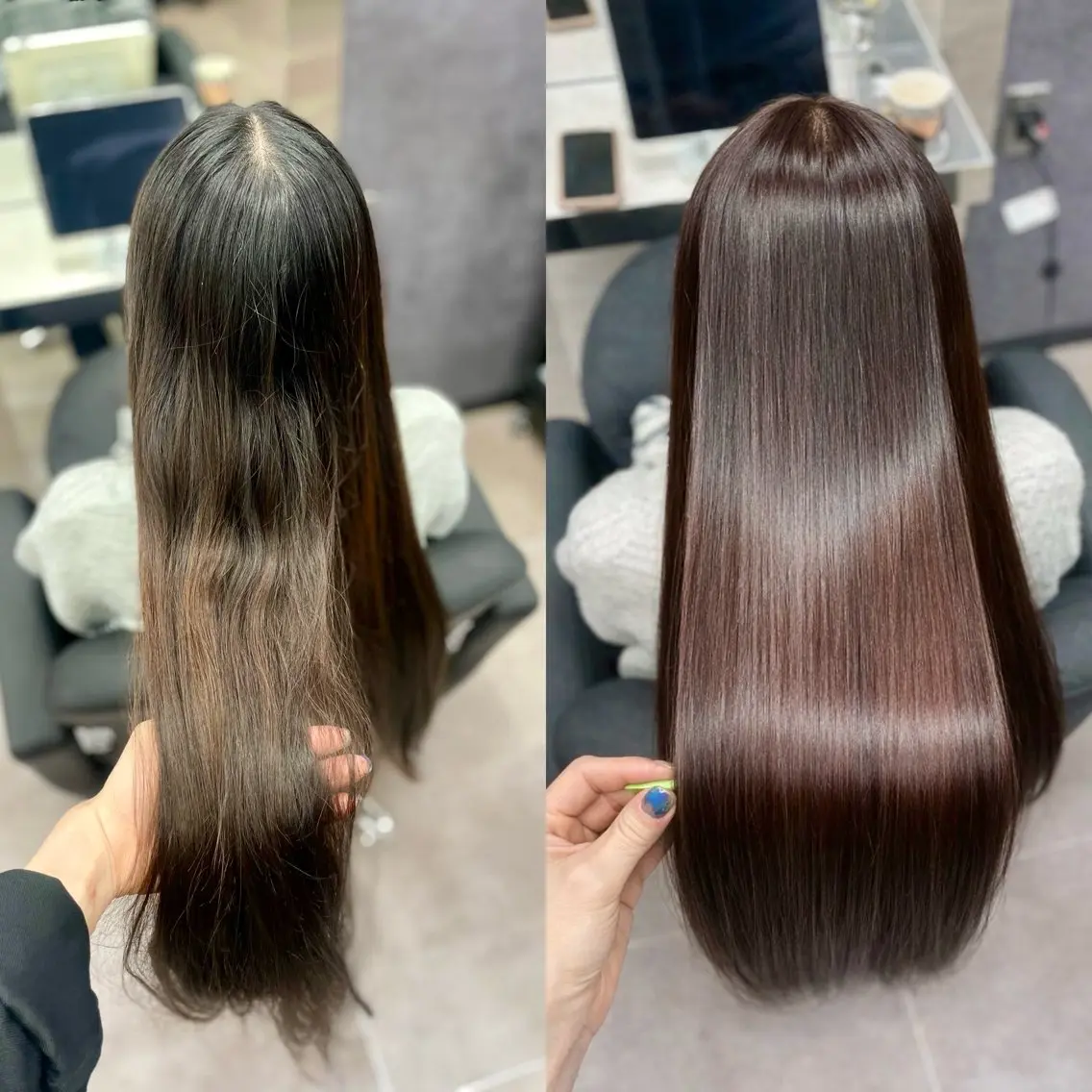 ロング カット ヘアカラー トリートメント CYNTHIADUE 店長| IRISUのヘアスタイル