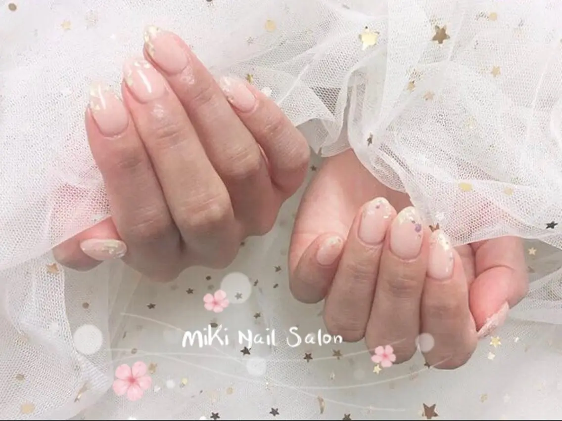 ネイル MiKi Nai池袋 長さだし得意のネイルデザイン