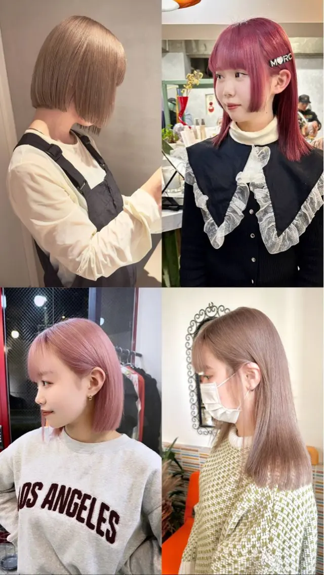 カラー ヘアカラー 池田 龍生のヘアスタイル