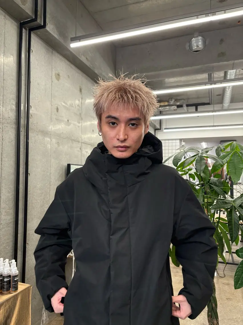 ショート カラー メンズ カット ヘアカラー アクティブショート/ ｿｳﾀ/24時営業のヘアスタイル