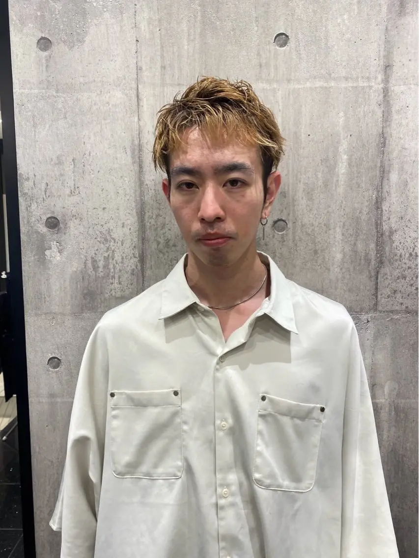 ショート カット パーマ EARTH 寺本尚生のヘアスタイル