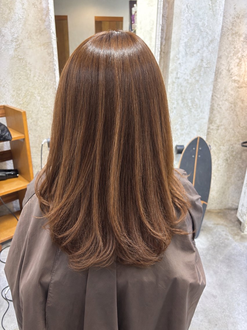 ロング 生澤 千尋のヘアスタイル