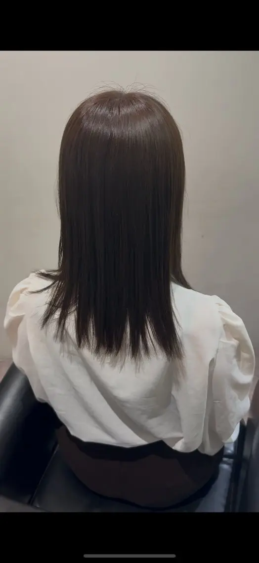 ミディアム よしえ /心斎橋美容室のヘアスタイル
