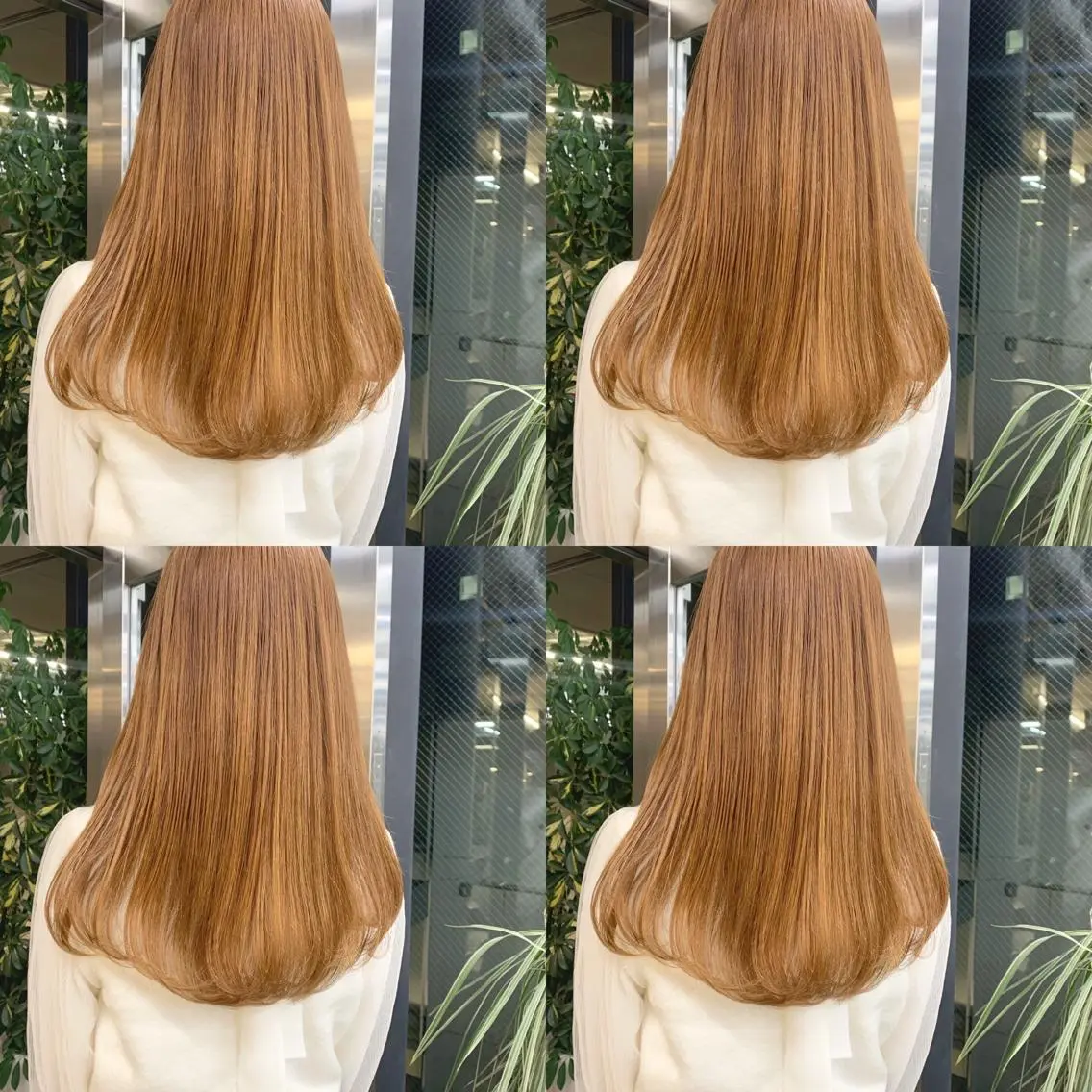 セミロング カラー 透明感カラー✂︎ /縮毛矯正/YUKAのヘアスタイル