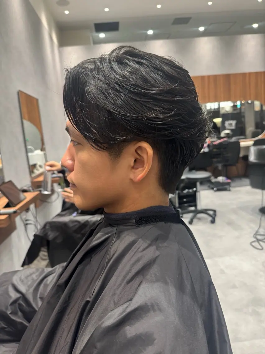 パーマ メンズ メンズパーマ ニュアンスパーマ reeed konnoのヘアスタイル