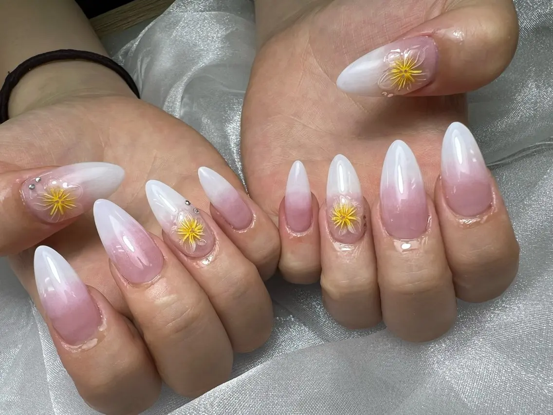 ネイル ハンドネイル Mana‪ ‪·͜· ❤︎‬のネイルデザイン