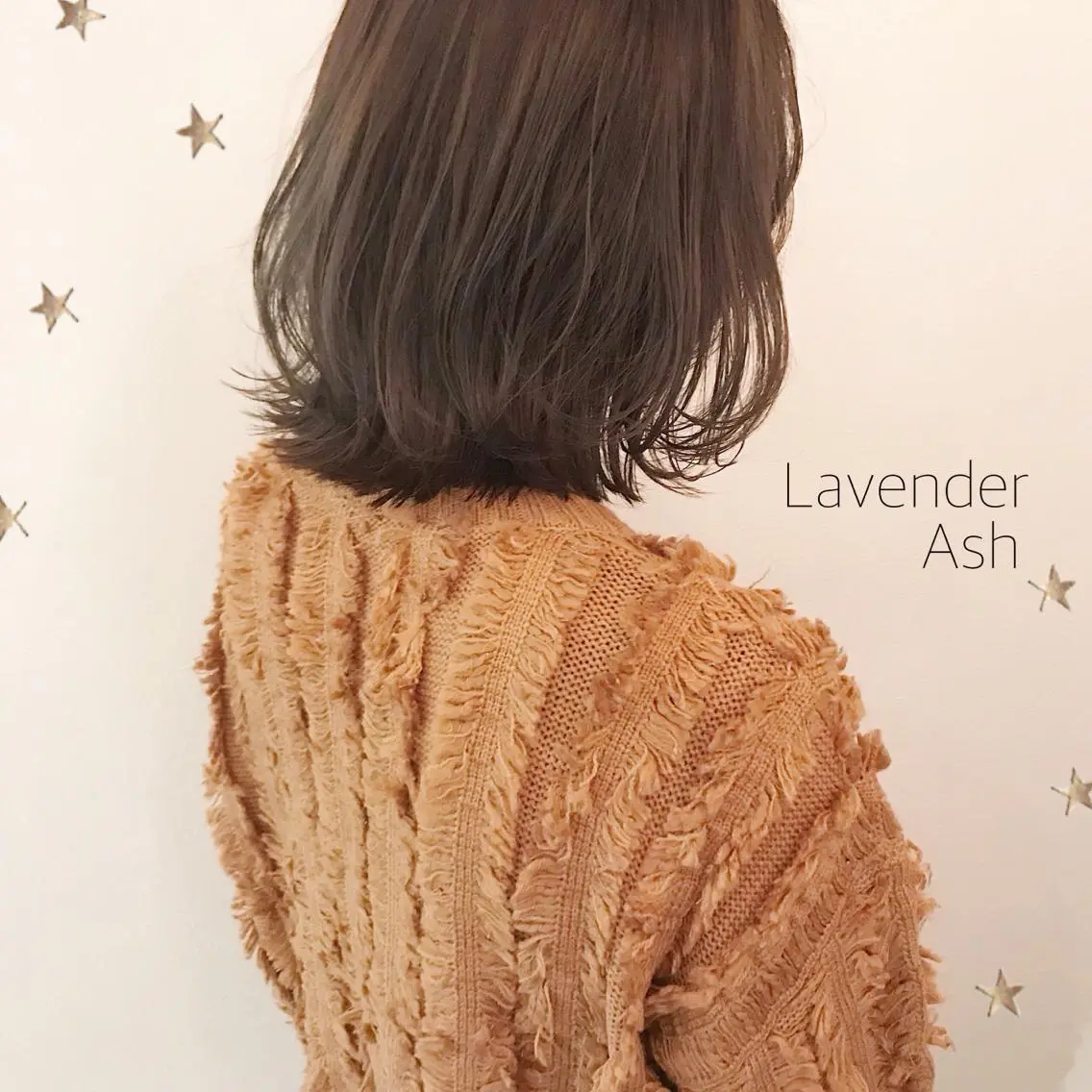 ミディアム カラー 市川 千夏のヘアスタイル