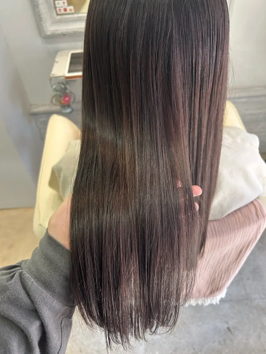 ロング bouquet 野口晴菜のヘアスタイル