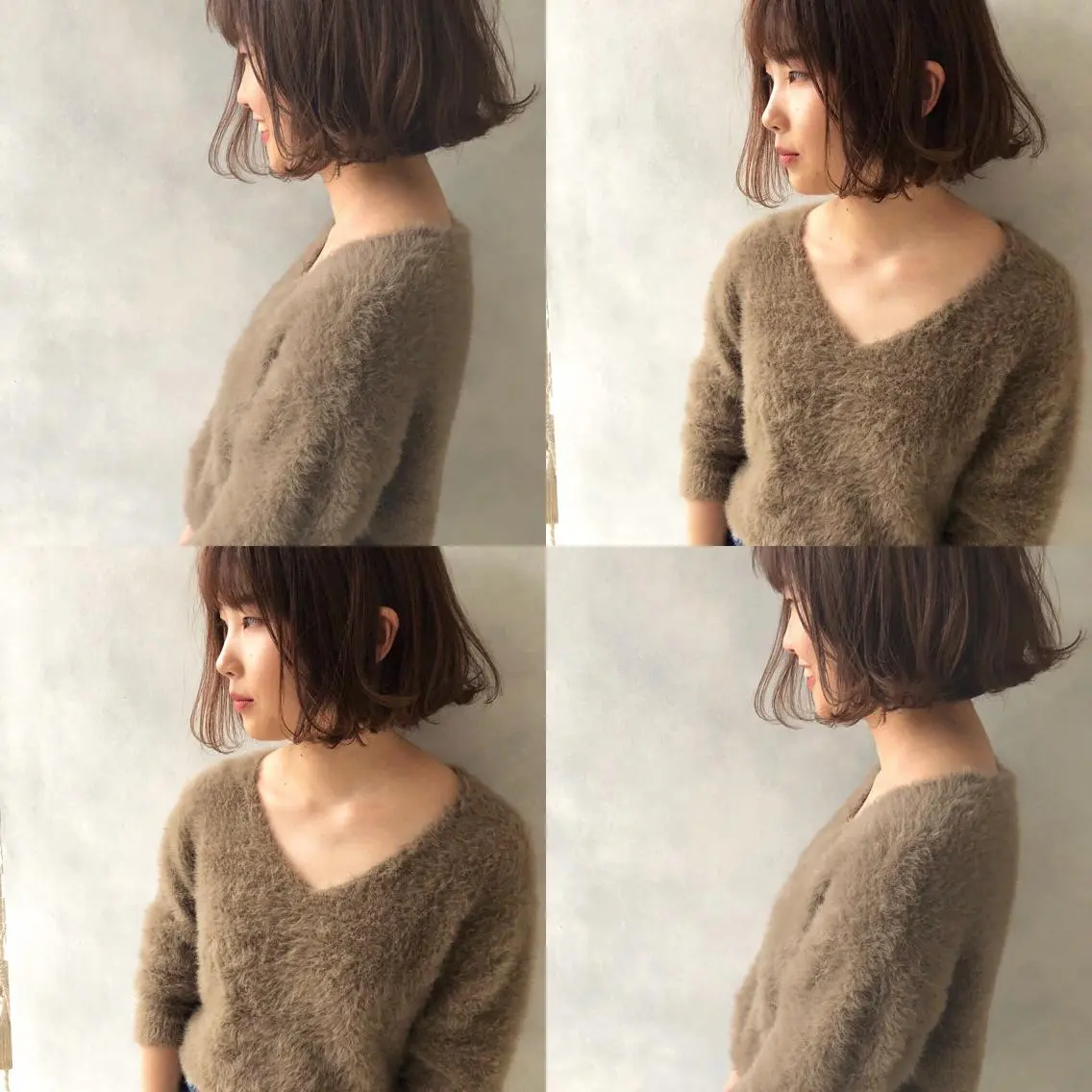 ミディアム 外国人風カラー ハイライト 小澤大輔 YOLO hairのヘアスタイル