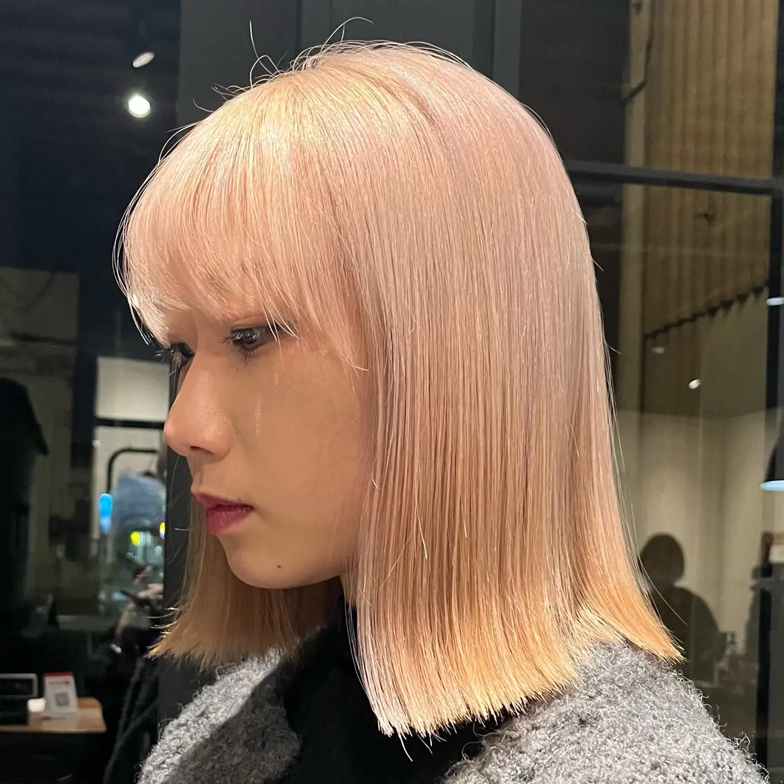 【5月限定!!】カット＋ブリーチ（リタッチも可）＋カラー＋oggiottoトリートメント✨️✨️の写真