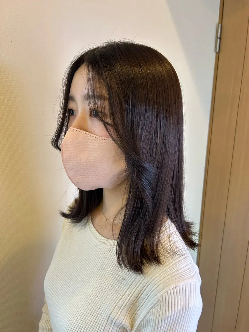 【minimo限定🩵ᩚ】前髪ストレート(縮毛矯正)💇‍♀️の写真