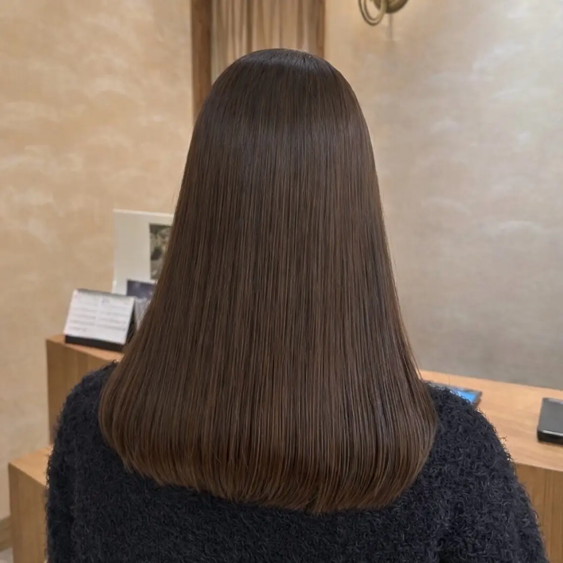 さらツヤストレートヘア🫧(縮毛矯正)の写真