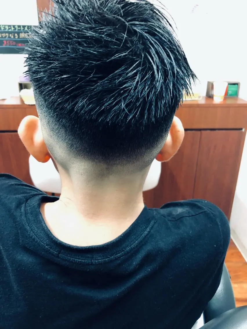 スキンフェードのみの写真