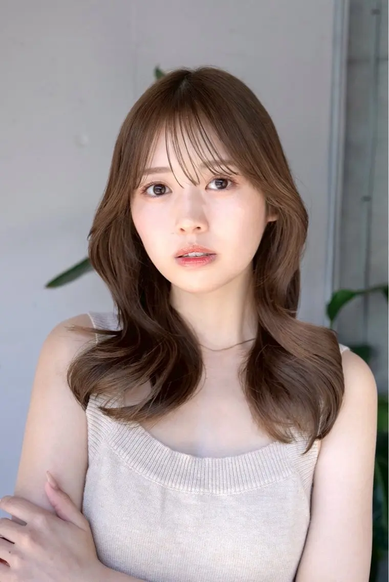 セミロング カラー ヘアカラー 暗髪カラー/ 悠矢のヘアスタイル