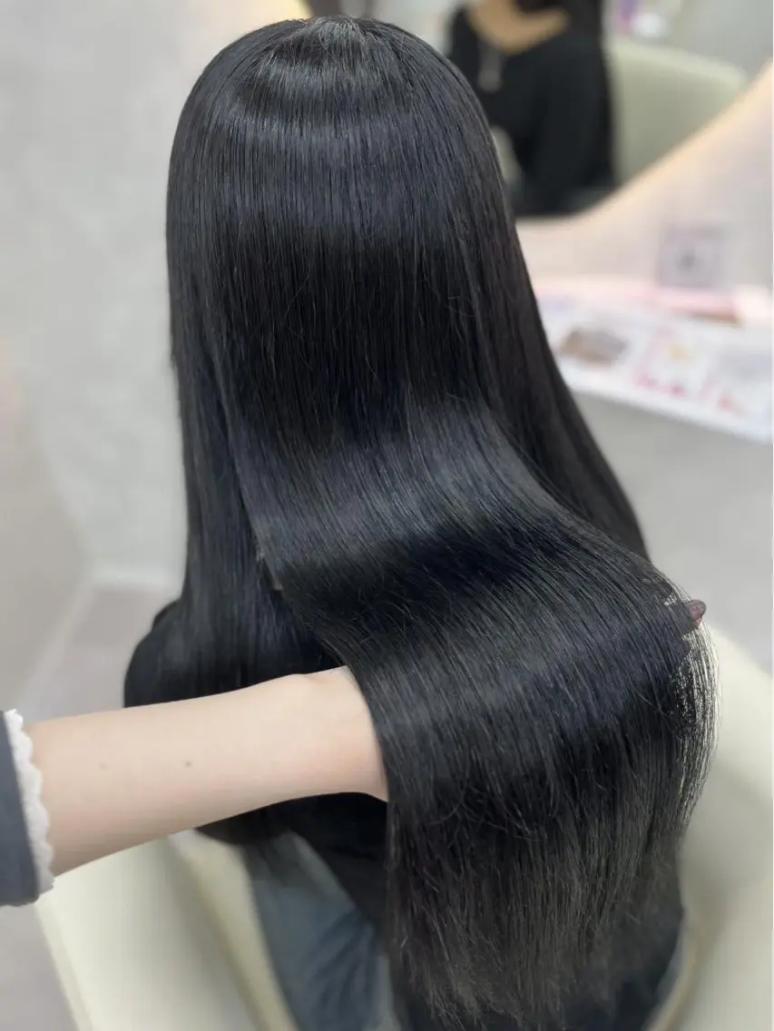 ロング カラー ヘアカラー トリートメント 🍒さき🍒大宮/ 透明感カラーのヘアスタイル