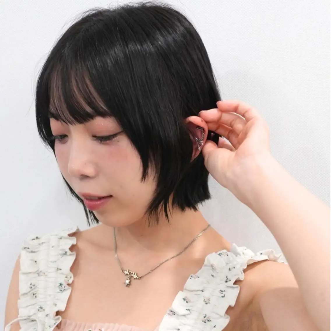 ショート ショートボブ ボブ ショートヘア 小顔カット Endearing 銀座/レイヤーカットのヘアスタイル