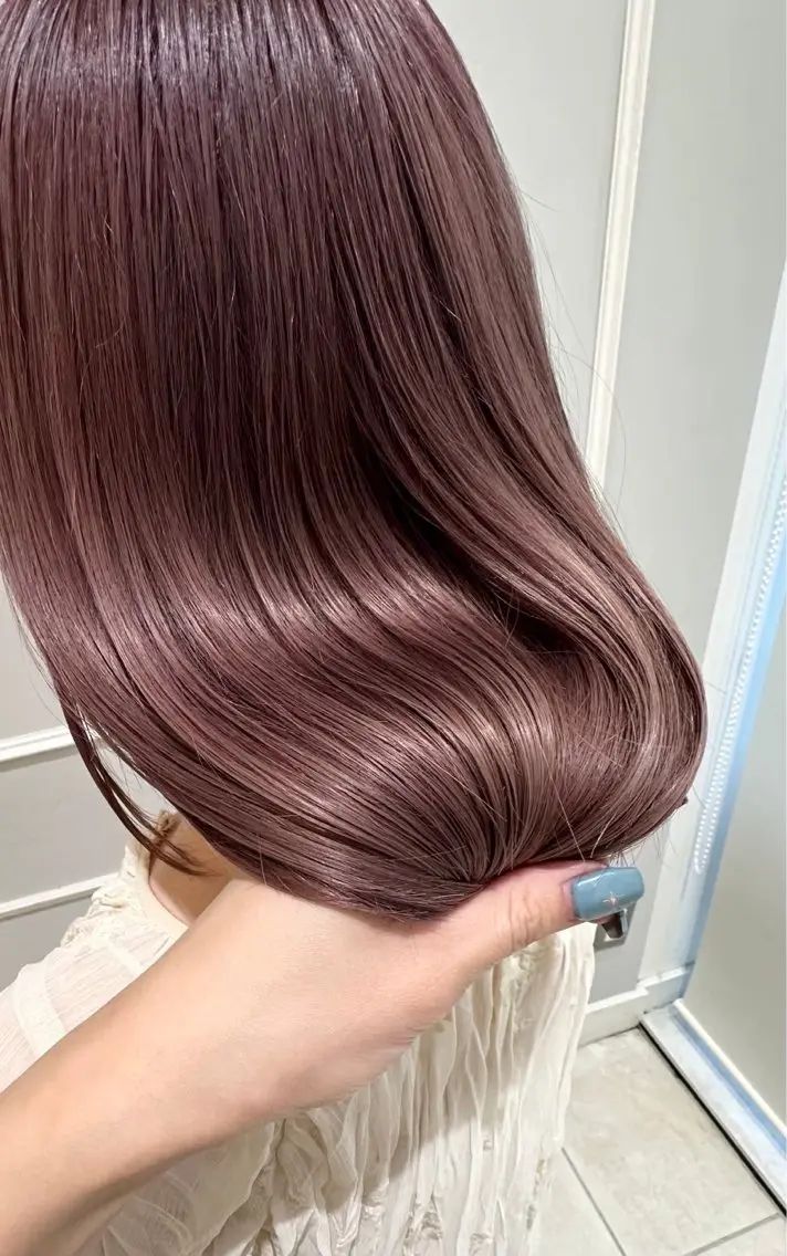 【平日限定】ワンカラー＋ハホニコトリートメント🤍レディースカラー🤍の写真