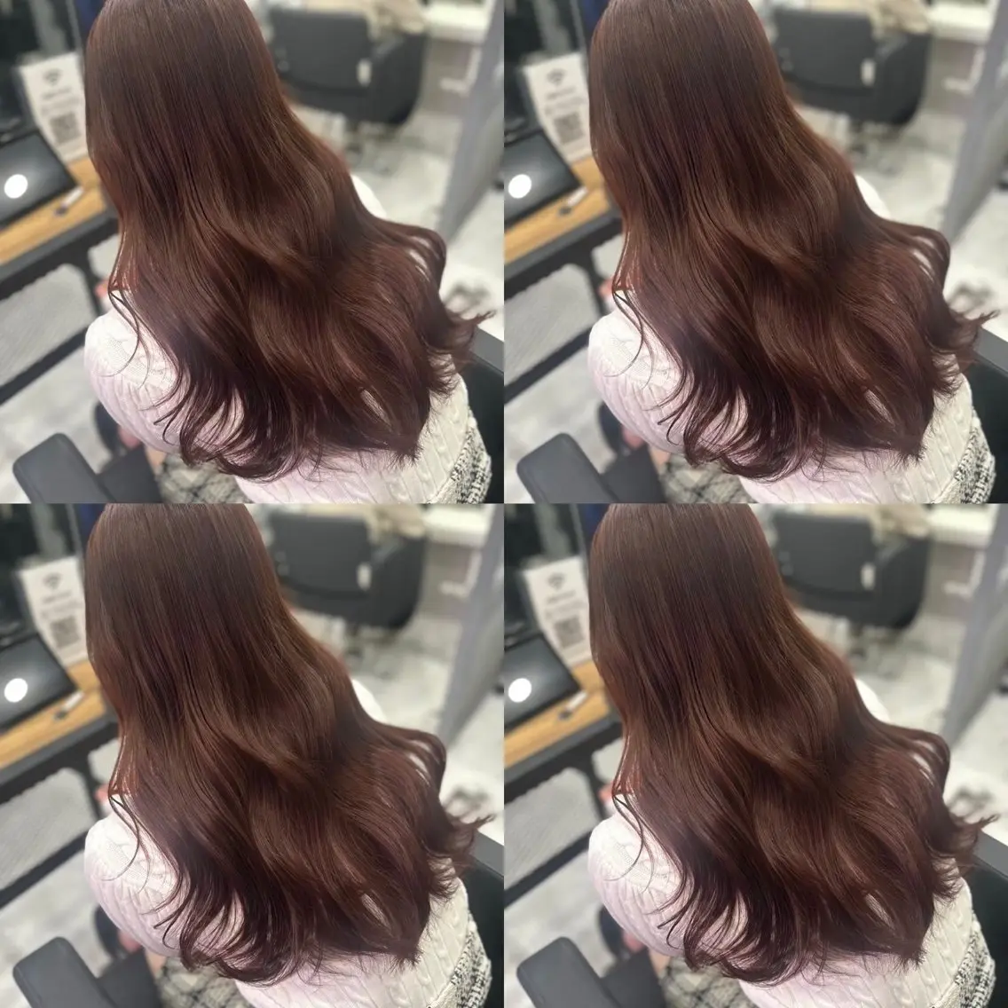 ロング カラー ヘアカラー トリートメント 🦋REISA🦋 エクステ×ハイトーンのヘアスタイル