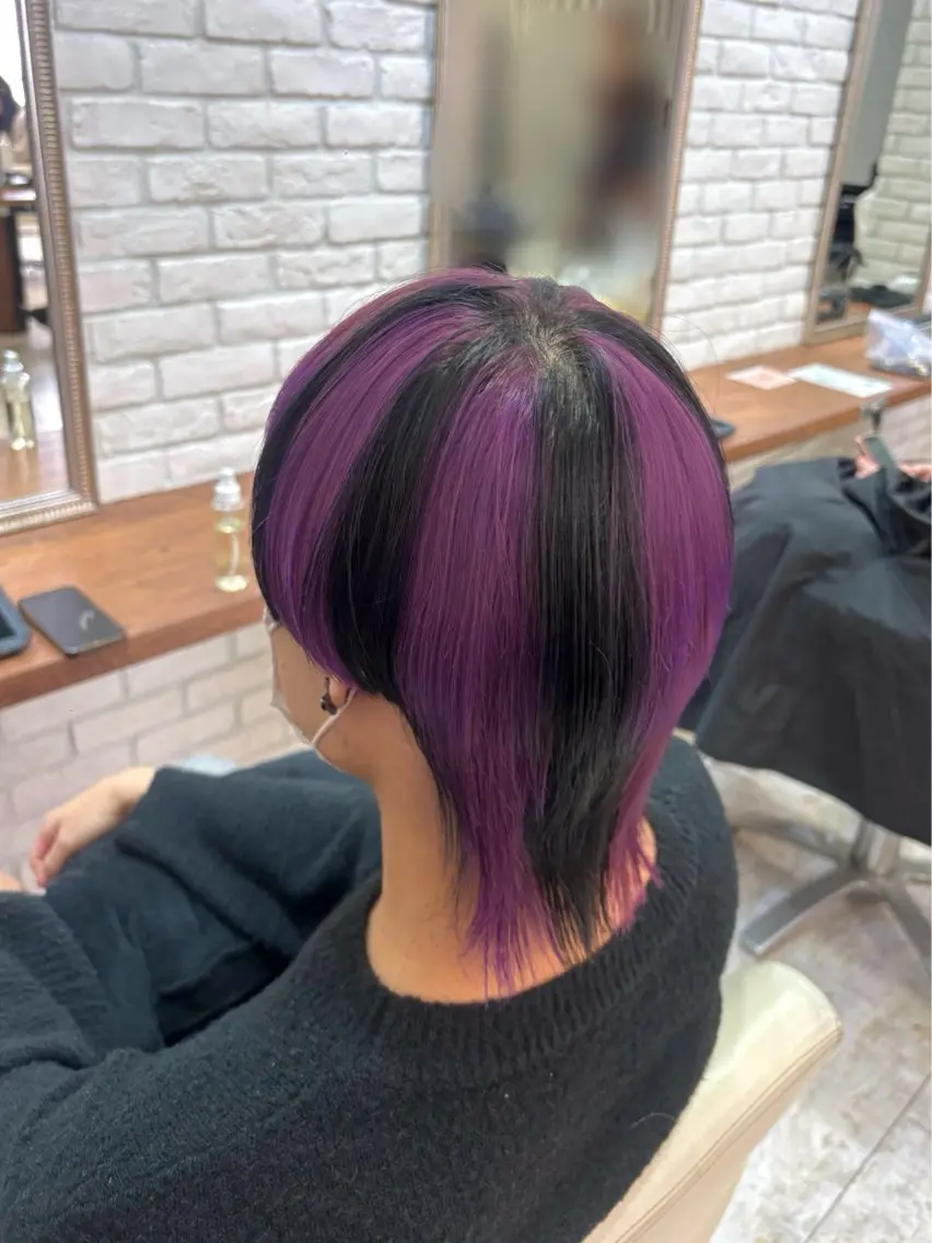 メンズ ヘアカラー 髪質改善縮毛50% OFF/吉田 響歌♡のヘアスタイル