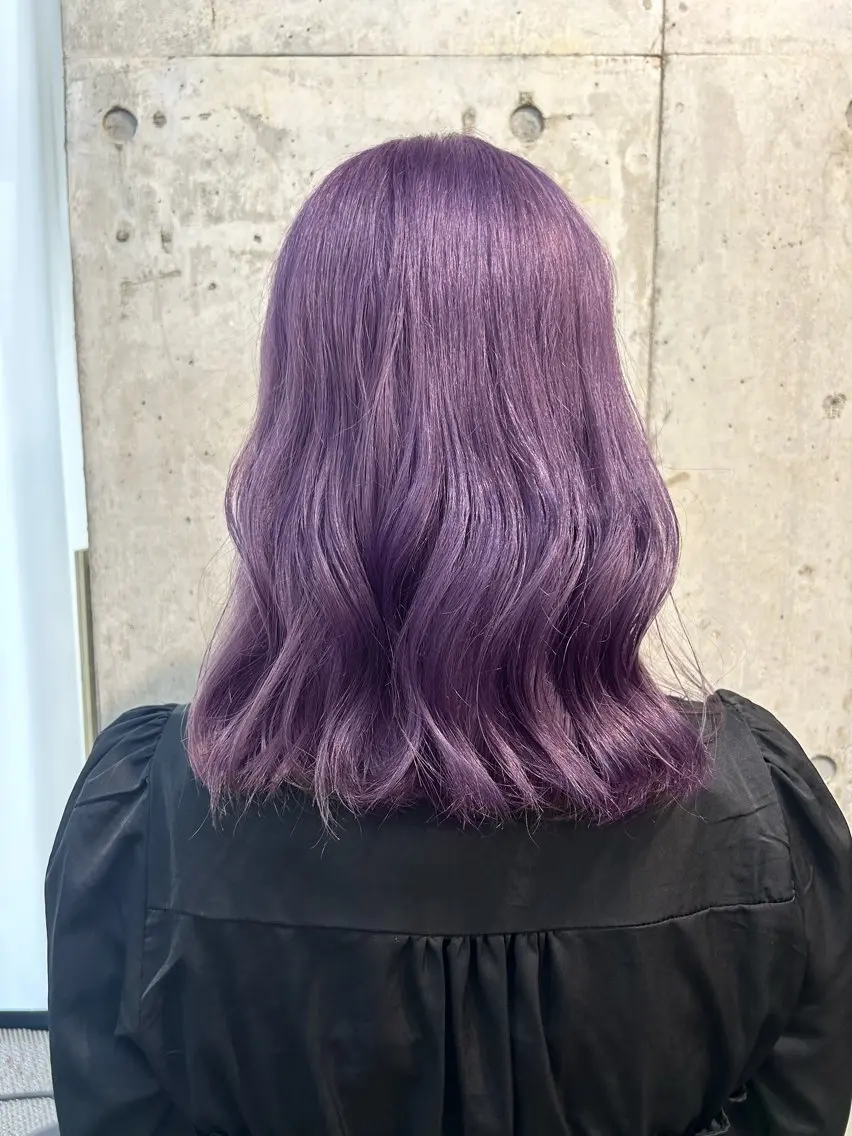 ミディアム カラー ヘアカラー [lani ] konatsuのヘアスタイル