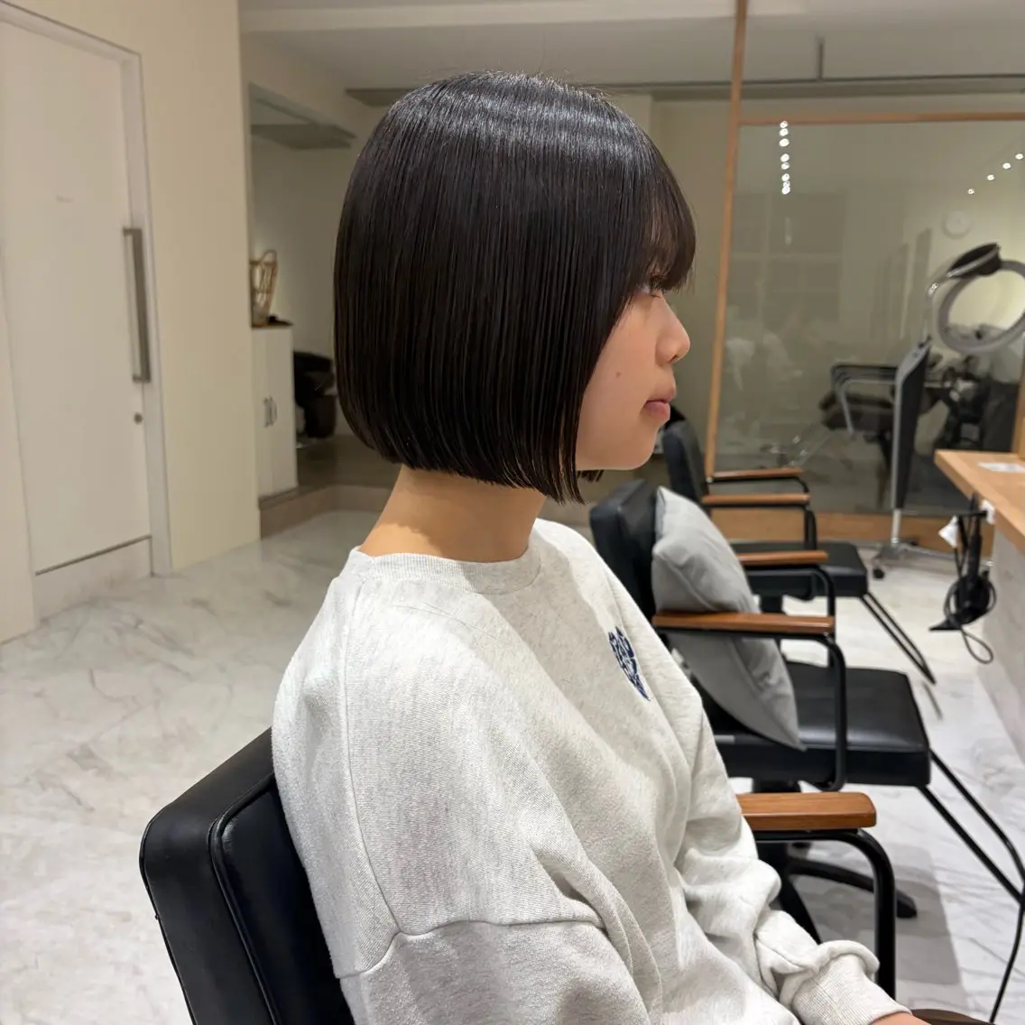ショート ボブ 似合わせカット カット YUUKI/ミニボブ ボブ/髪質改善のヘアスタイル