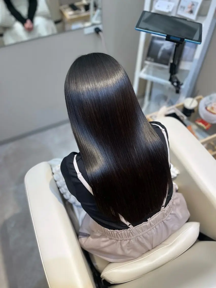 ロング 髪質改善 トリートメント ulu+sia/ 神戸本格派髪質改善のヘアスタイル