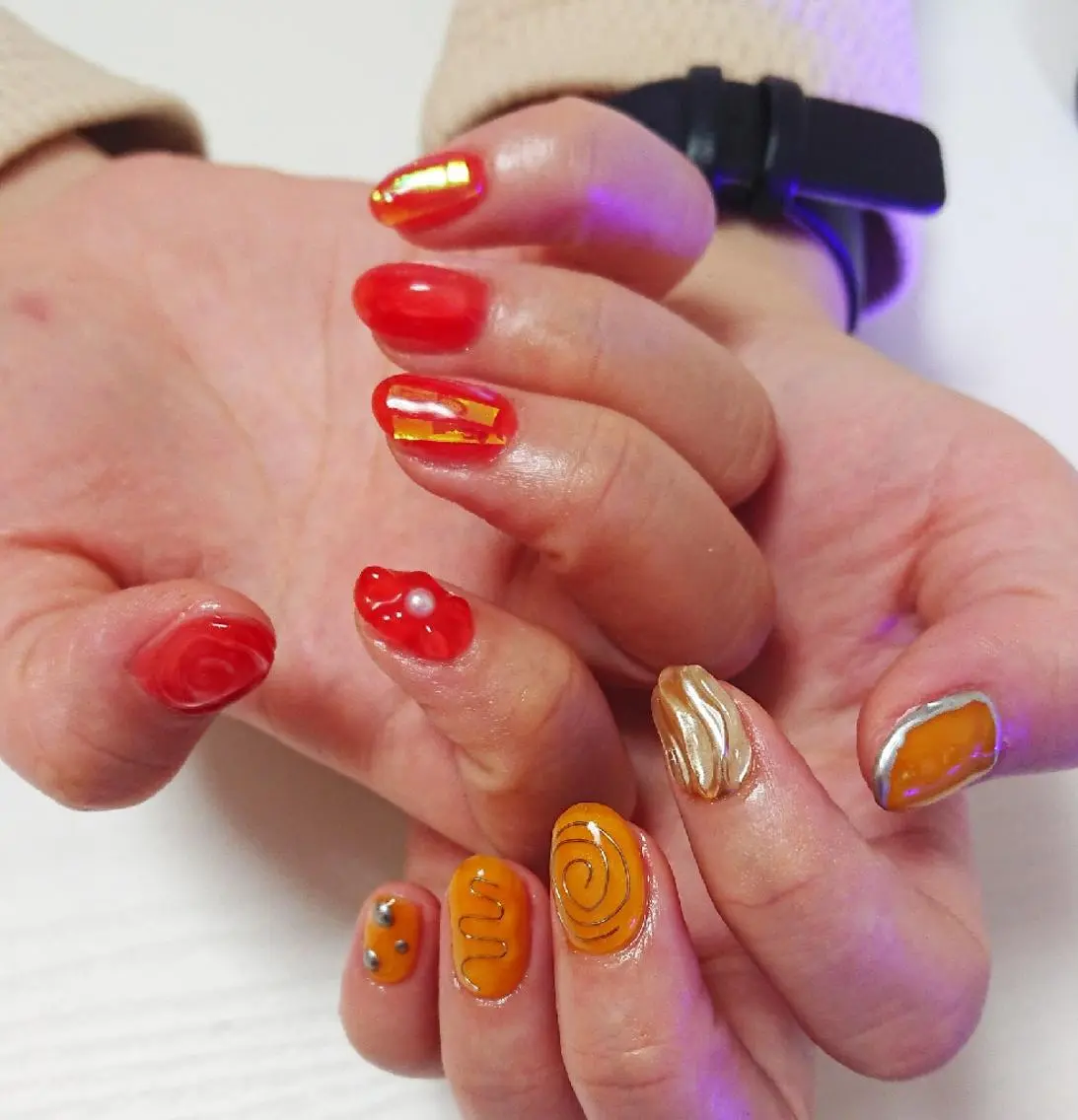 ネイル ニュアンスネイル Lilith Nailのネイルデザイン