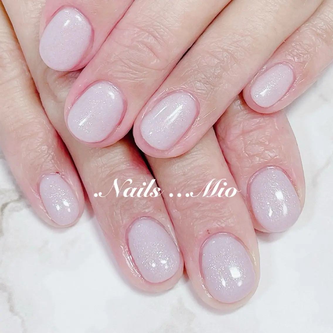 ネイル ジェルネイル ワンカラーネイル .Nails Mio 赤羽西ネイルサロンのネイルデザイン