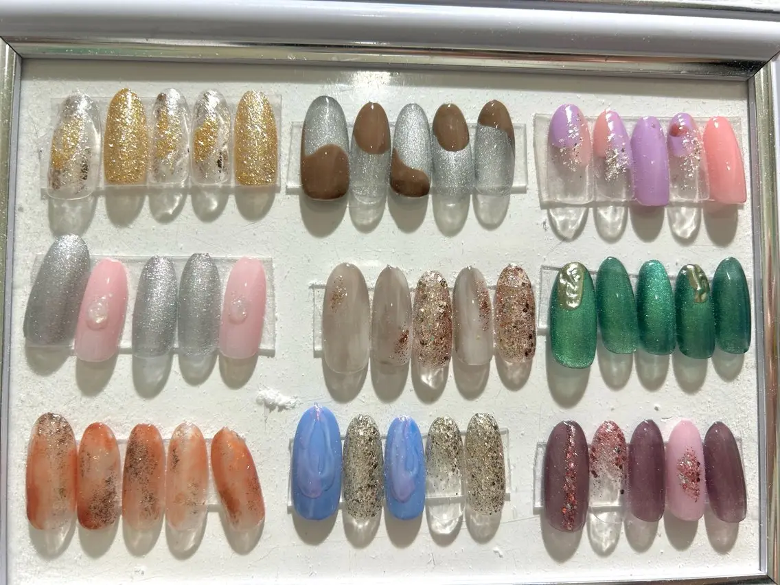 🍩毎月変わる!9種類サンプルアート🍩オフケア込み!の写真