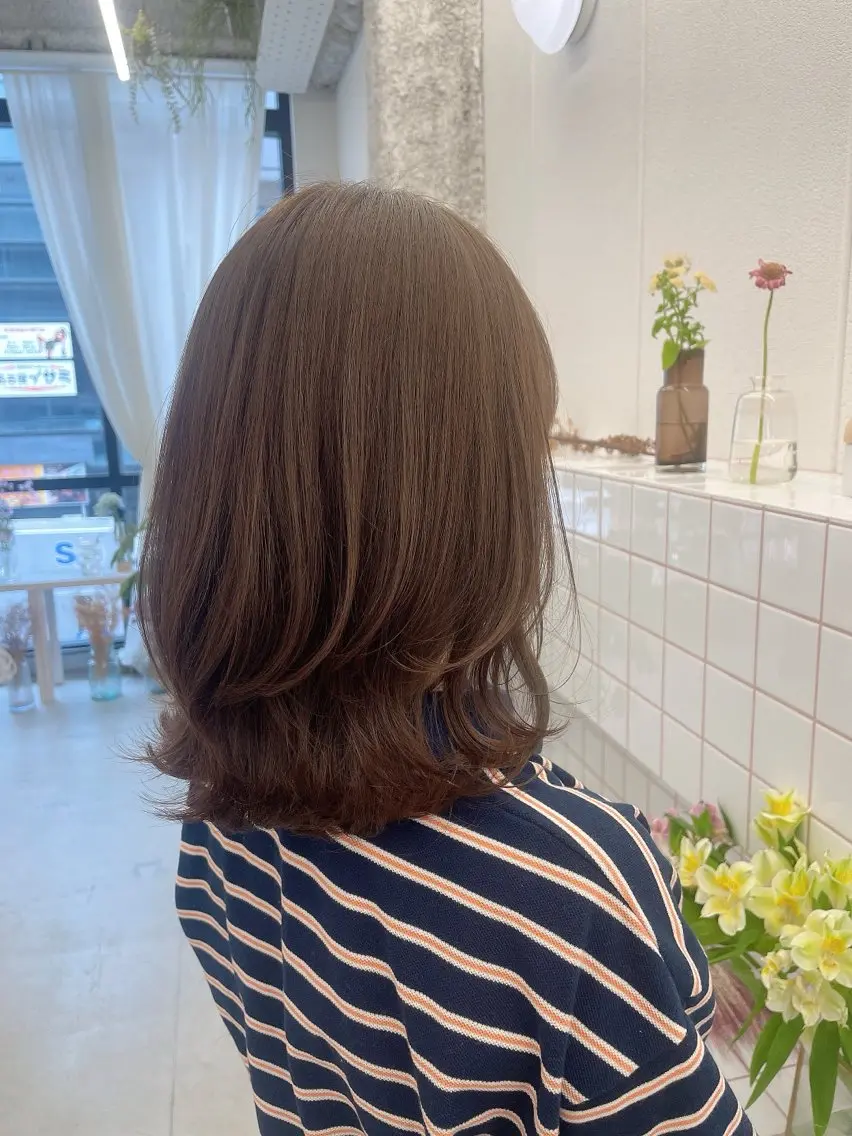 【当日限定】カット+カラー+トリートメントの写真