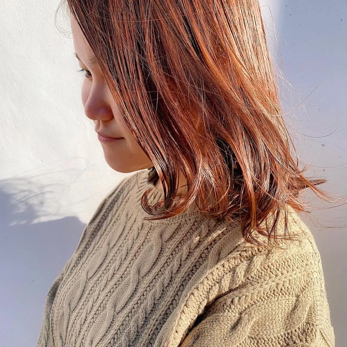 ミディアム カラー 中川 竜誠のヘアスタイル