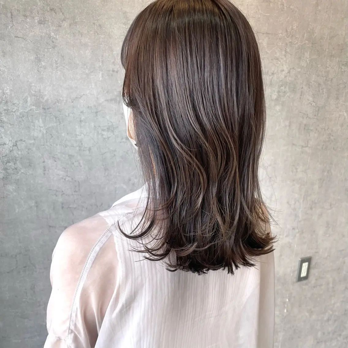 💙カラー+カット+極潤トリートメントの写真