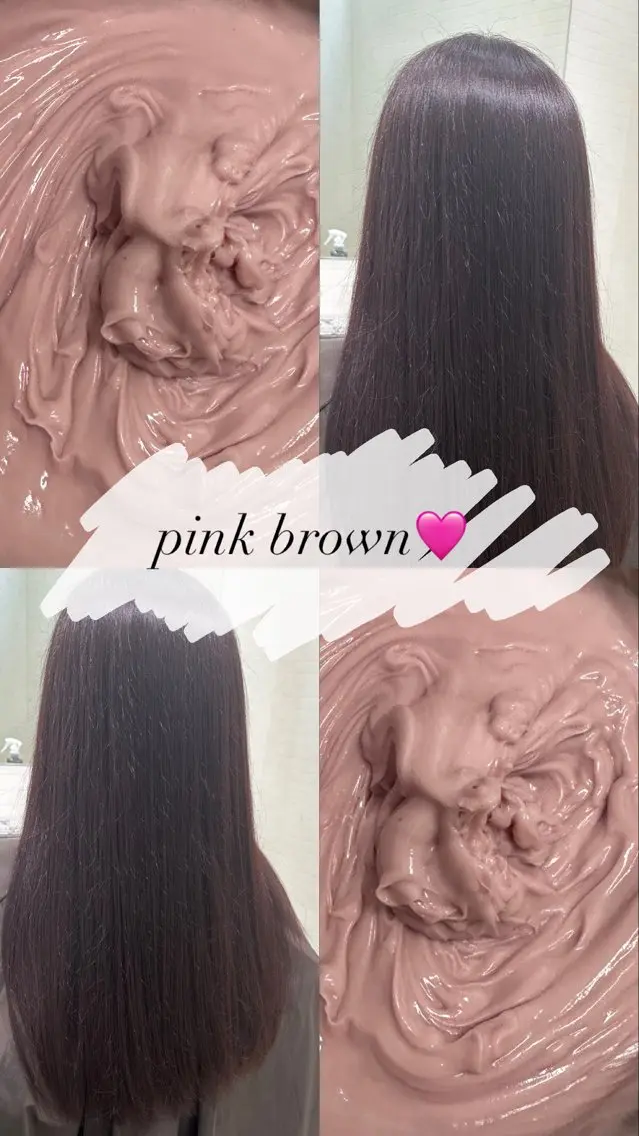 ミディアム カット ヘアカラー トリートメント Number.タナカ 間々田髪質改善のヘアスタイル