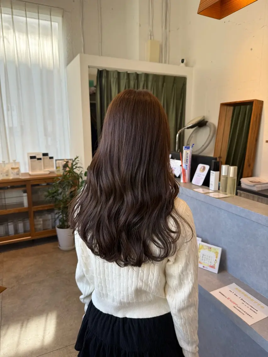 ✨ブリーチなしWカラー【透明感カラー】の写真