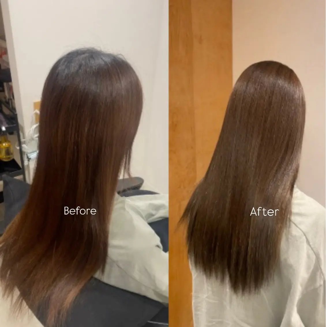 ロング カラー ベージュカラー ブリーチ 透明感カラー ブリーチなしカラー ヘアカラー トリートメント 透明感カラー/縮毛 矯正/AIRI🦋のヘアスタイル
