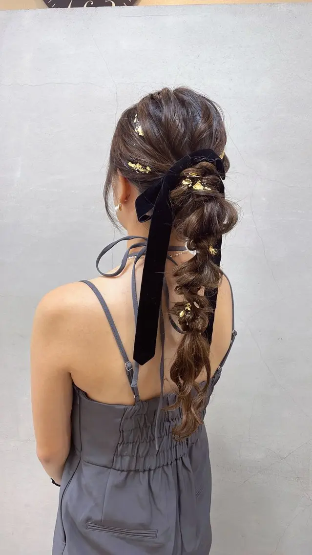 ヘアアレンジ Sallam Maenakaのヘアスタイル