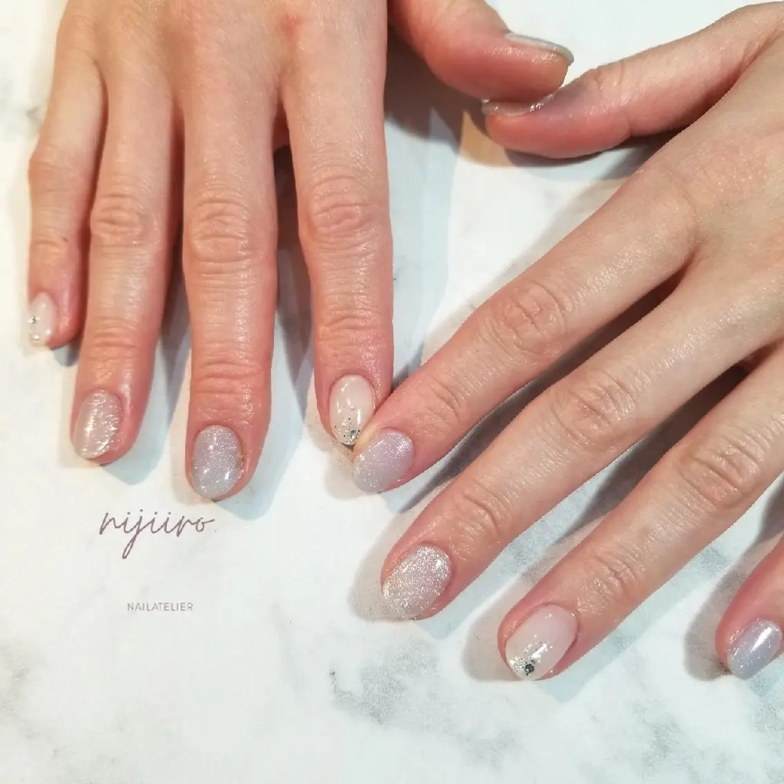 ネイル ハンドネイル nijiiro🌈 サトウのネイルデザイン