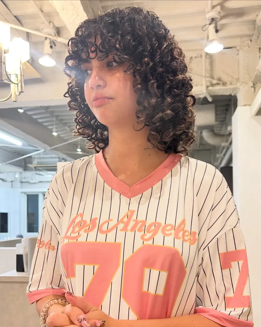 カラー ヘアカラー ユイ コハルのヘアスタイル