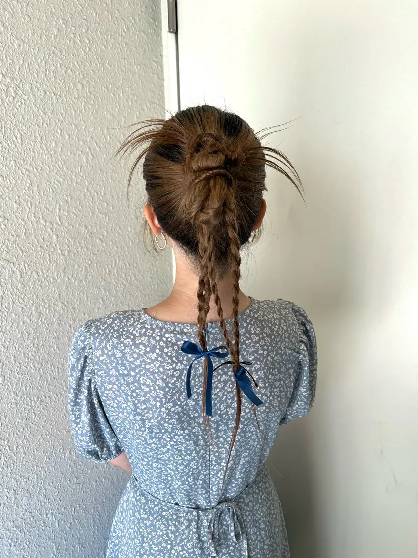 ヘアアレンジ SIKI ゆうのヘアスタイル
