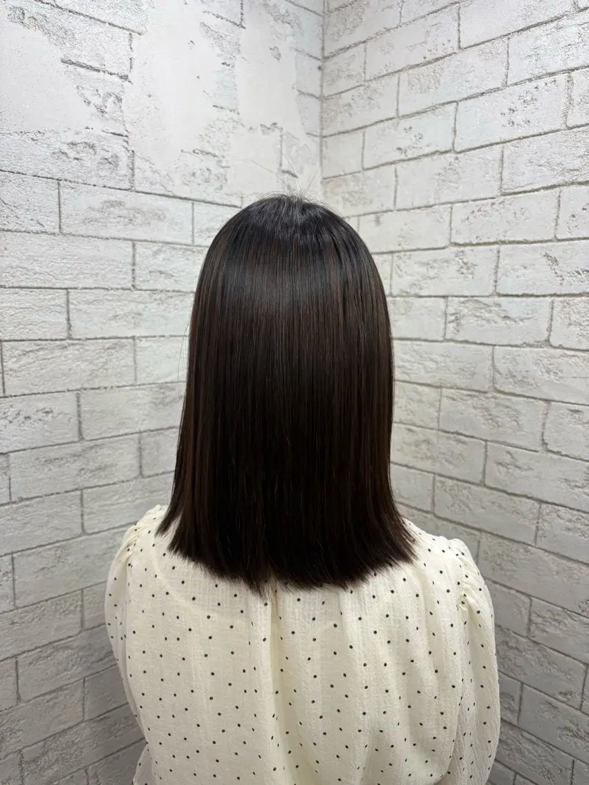 ミディアム 縮毛矯正 🤍カラー/縮毛矯正 /錦糸町/あい🤍のヘアスタイル