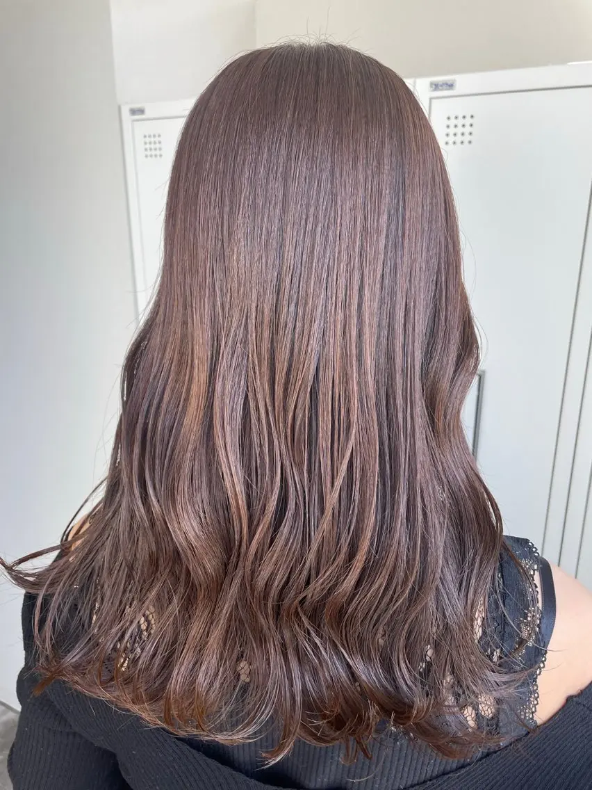 🎀【人気No.1】🎀ラメラメトリートメント＋カット＋髪質改善カラーの写真
